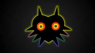Majoras Mask Glow Silhouette Wallpaper V2 By Amber Rosin