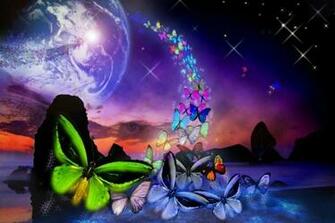 Fantasy Butterfly Wallpaper