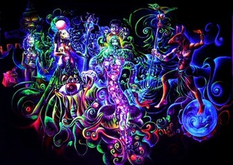 Psychedelic Wallpaper HD Background