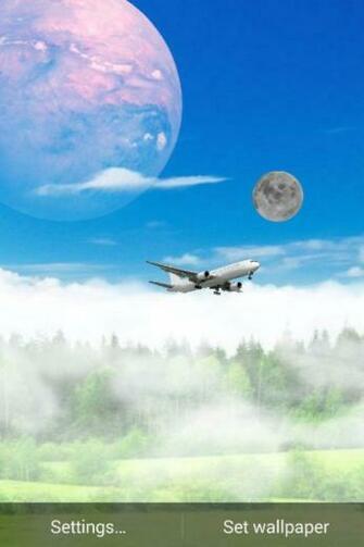 Blue Sky Live Wallpaper Android Apps On Google Play