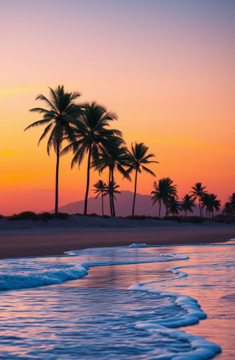 Dual Monitor Wallpaper Beach