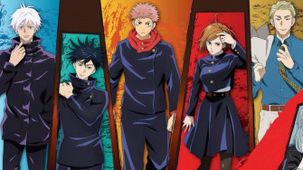 Jujutsu Kaisen Characters Mews Wallpaper