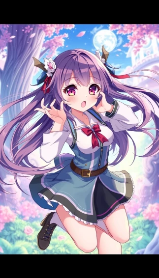 Anime Girl Mobile Wallpaper
