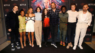 Stranger Things Cast Wallpaper