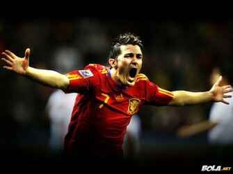 David Villa Fifa World Cup Wallpaper