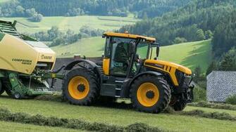 Wallpaper Agricultural Machinery Tractors Jcb