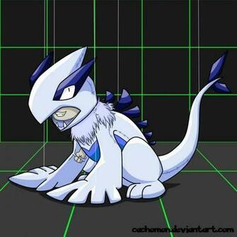 Shiny Eevee Cosplayed As Lugia By Cachomon