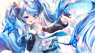 Hatsune Miku Anime Girl HD Vocaloid Wallpaper