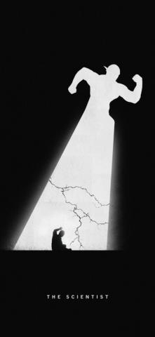 iPhone X The Flash Wallpaper Superhero Silhouette Black