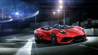 HD Red Car Wallpaper Full Pictures
