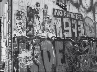 Black And White Graffiti Wallpaper