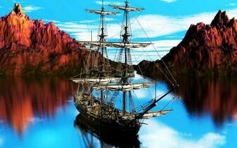 The Old Pirate Ship Wallpaper HD