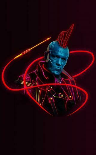 Yondu Marvel Neon Wallpaper Amoled Avengers