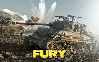 Fury Action Drama War Brad Pitt Military Tank 1fury Fighting