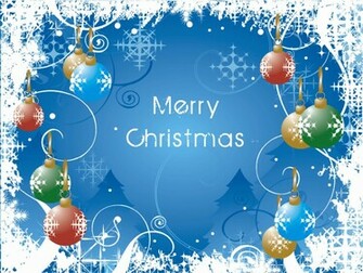 Merry Christmas Wallpaper Green Background