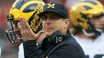 Michigan S Jim Harbaugh Blames Enemies And Jive Turkeys For