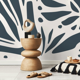 Abstract Art Wallpaper Large Boho Peel And Stick Traditi