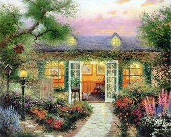 Thomas Kinkade Summer Wallpaper At Wallpaperbro
