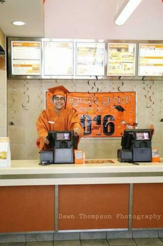 San Antonio Honor Student Uses Whataburger As Backdrop For