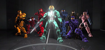 Red Vs Blue Wallpaper Season End By Ivanrussiansky
