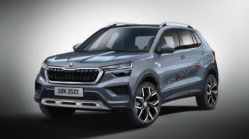 Skoda Kushaq Suv Rendered Based On Official Design Sketches