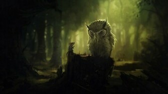 Dark Forest Wallpaper