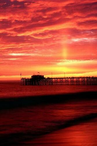 Pier California iPhone 4s Wallpaper