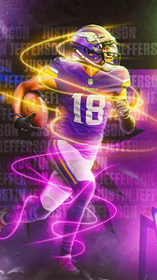 Justin Jefferson Wallpaper On