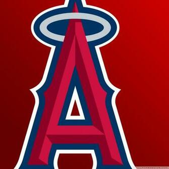 Los Angeles Angels Of Anaheim Logo 4k HD Desktop Wallpaper For