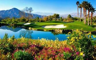 Palm Springs Golf Indian Tree Grass Nice