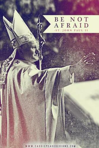 Jpii Be Not Afraid Mobile Wallpaper Cassie Pease Designs