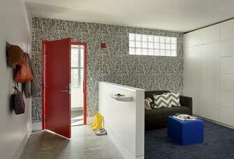 Gorgeous Entryways Clad In Wallpaper