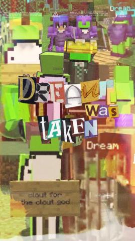 Dreamwastaken Wallpaper Minecraft Dream Background