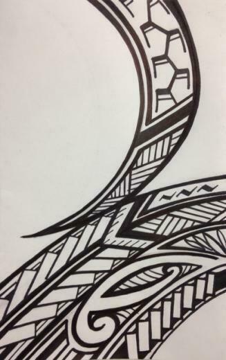 Polynesian Tribal Design S Print By Through Him First Designs