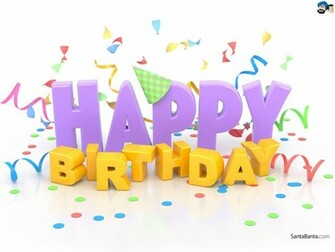 BirtHDay For Desktop Wallpaper