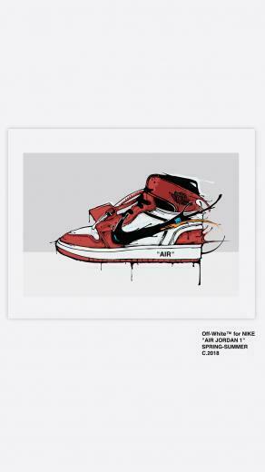 Off White Jordan Wallpaper