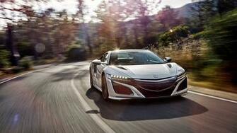 Wallpaper Honda Acura Nsx Front Speed