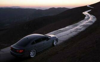 Vw Cc Eco Road Wallpaper Stock Photos