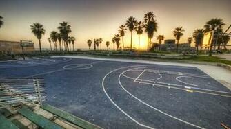 La Sunset Los Angeles California Basketball