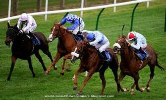 Beautiful Wallpaper Racing Horse