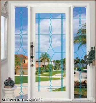 Decorative Window Film For Shower Doors