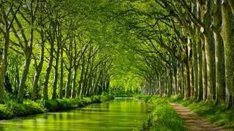 Bing Fotos Canal Du Midi In Late Spring Toulouse Haute Garonne