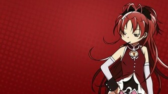 Kyoko Sakura Puella Magi Madoka Magica Wallpaper