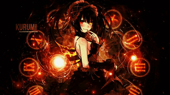 Pc Kurumi Tokisaki Seni Anime Animasi
