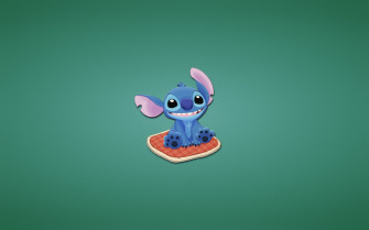 Stitch Background Wallpaper
