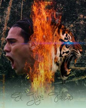 Wallpaper Falcao Garcia By Valenciamarlon77