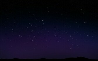 Dark Starry Night Sky Wallpaper