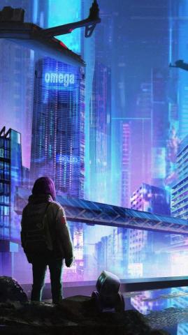 Wallpaper Id Sci Fi City Phone Building