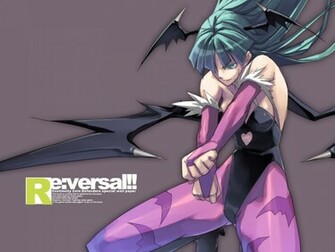 Kawaii Wallpaper Darkstalkers Morrigan Vampire