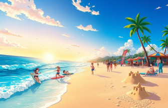 Anime Beach Wallpaper